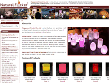 Tablet Screenshot of naturalflicker.com